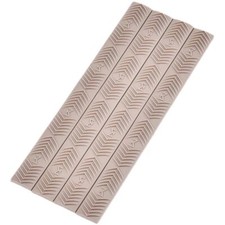 Plastic Rubber Tactical Anti-slip Strip for M-LK Rail Protector Covers 4pcs