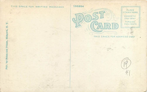 Alte Mohawk Valley Turnpike New York Postkarte - Bild 2 von 2