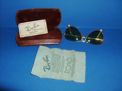 RAY BAN AVIATOR SUNGLASSES 1-10 12K GF 