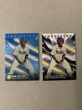 2023 Bowman Inception Hao Yu Lee #23 Blue Foil /99 Philadelphia Phillies + Base 
