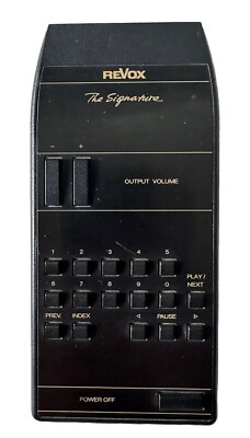 Revox the SIGNATURE Fernbedienung Remote Control Top Zustand
