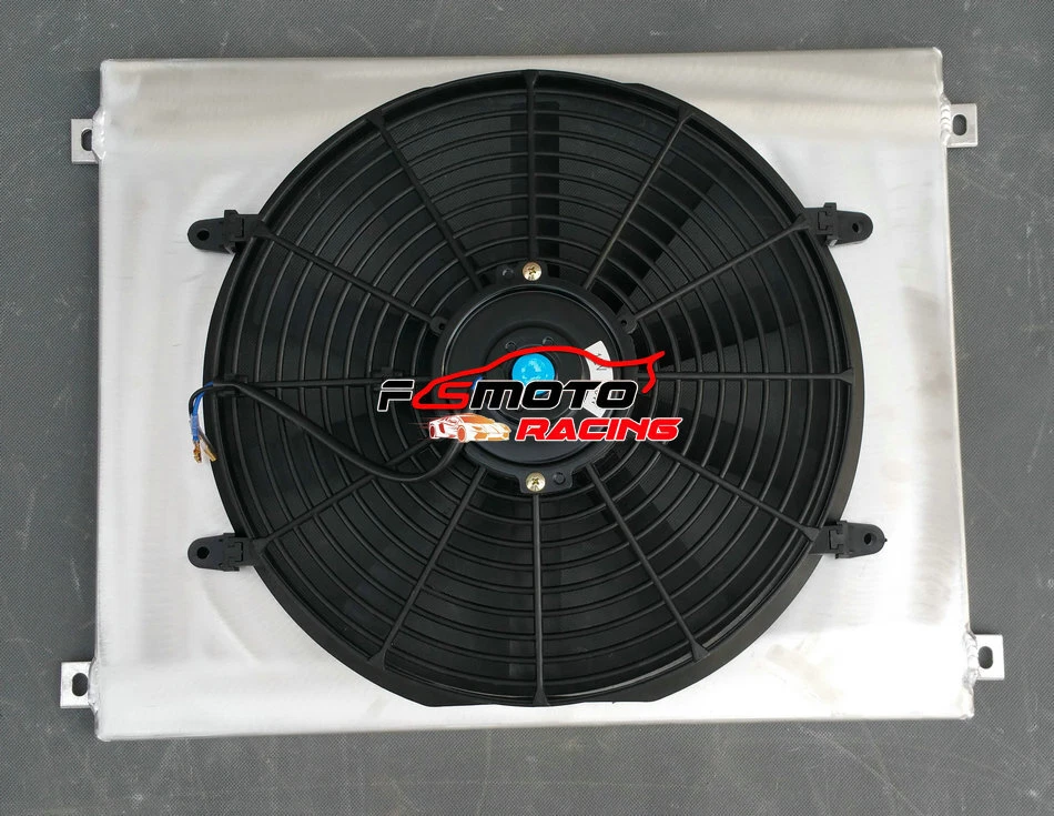 Cubierta de radiador de aluminio + ventilador para SUZUKI Chevy Samurai SJ413 SJ410 1,3 L 1984-1998 Foto 4 de 4