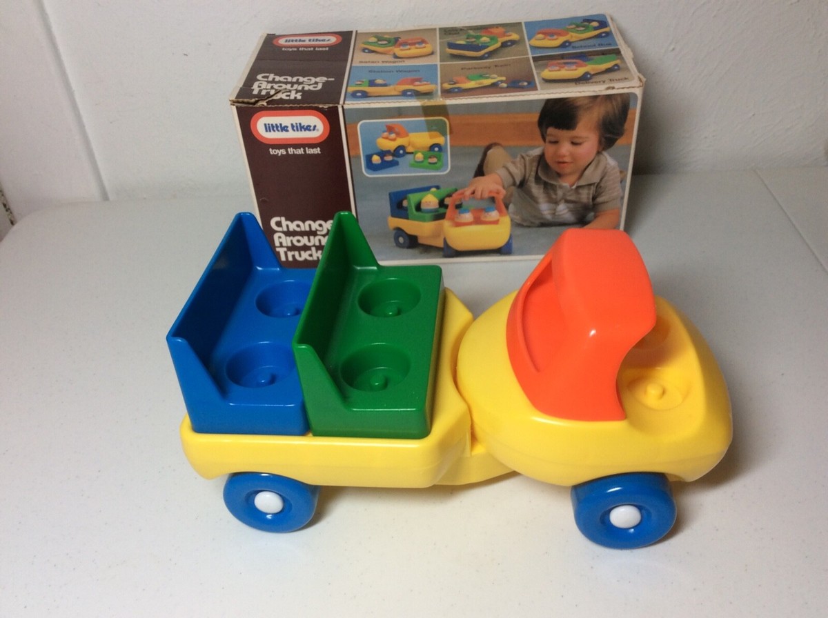 入手困難❗️美品❗️little tikes vintage Vintage 1988 Little Tikes Toddle Tots Change Around Truck w