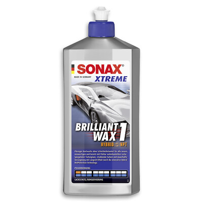SONAX Xtreme 500ml Brilliant WAX 1 Hartwachs Flüssigwachs Versiegelung KFZ Auto