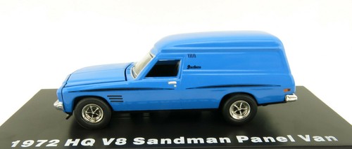 Road Ragers - 1972 Holden HQ V8 Sandman Panel Van Azure Blue - Scale 1:64 - Picture 2 of 9