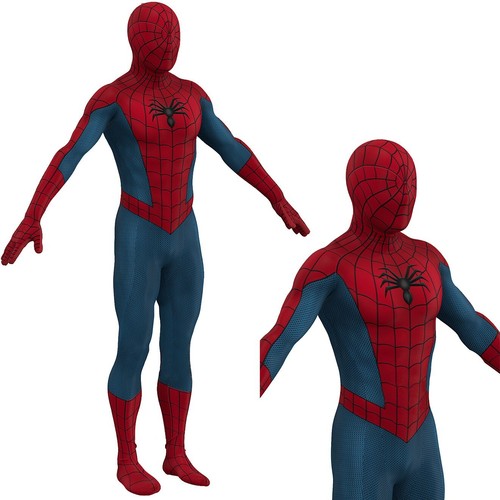 Nuevo Ultimate Spider-Man Mono Disfraz Disfraz Adulto Niños Body Halloween - Imagen 8 de 12