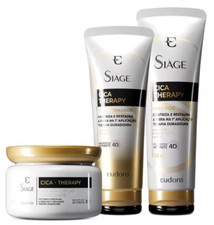 Eudora Siage Cica Therapy Kit Shampoo, Conditioner Mask 3 1