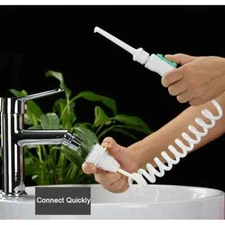 New Faucet Oral Irrigator Teeth Cleaner Dental WaterPik Flosser Jets Portable