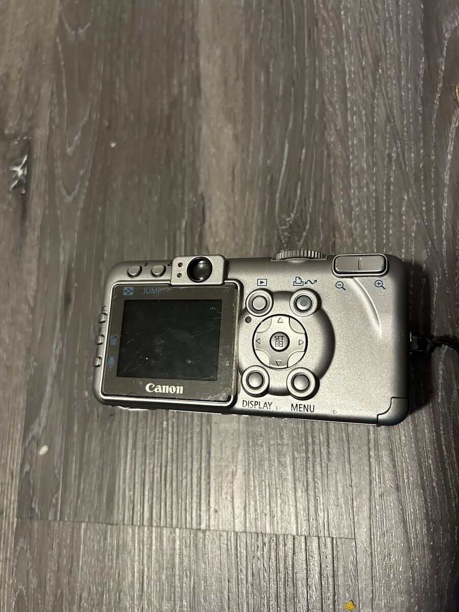 Canon PowerShot S60 5.0MP Digital Camera - Silver for sale Canon PowerShot S60 5.0MP Digital Camera - Silver for sale