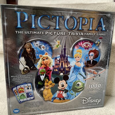 Disney Edition - Pictopia the ultimate picture-trivia family game  