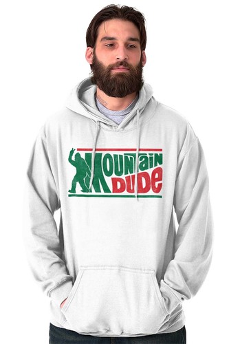 Cool Funny Bigfoot Humor Mountain Dude Joke Hoodie Hooded Sweatshirt Men Women - Picture 6 of 9