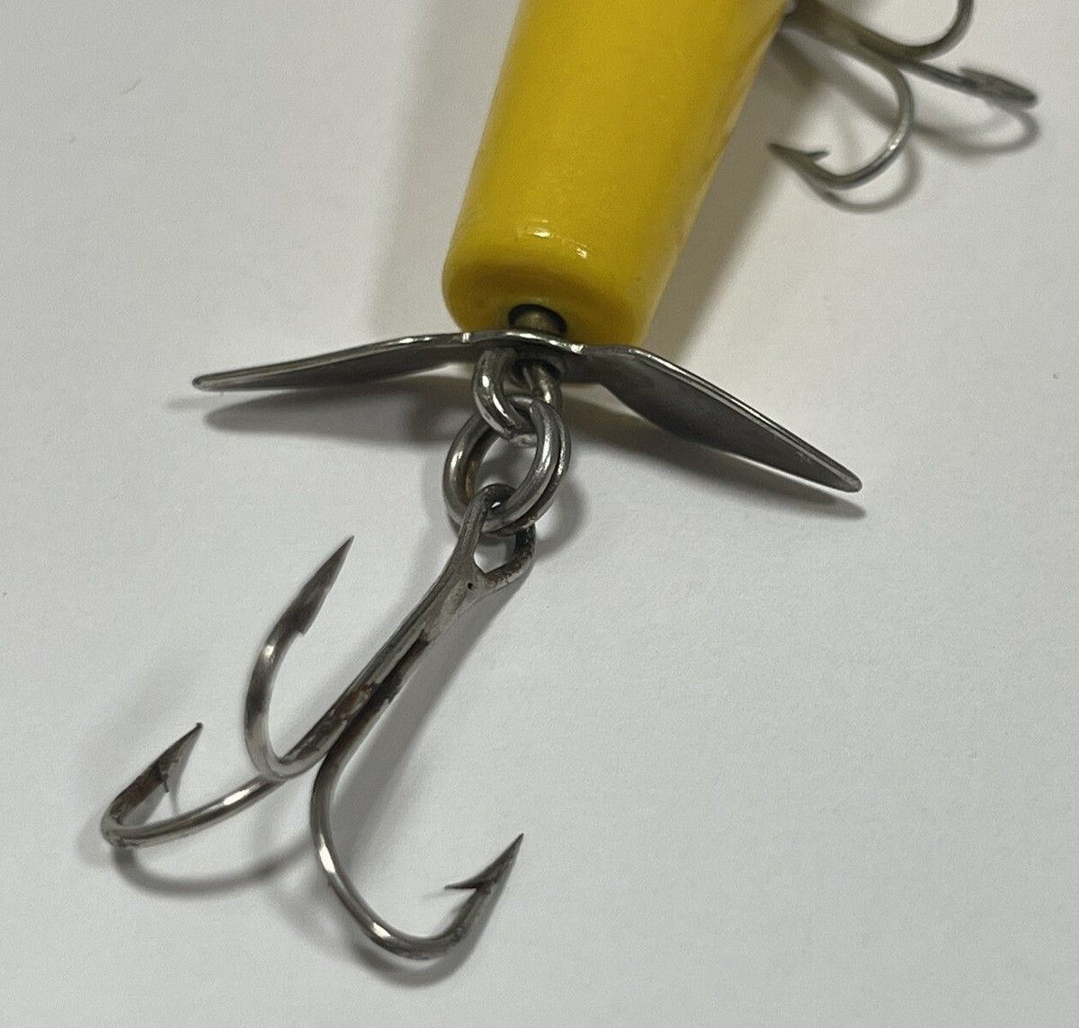 🎣 Vintage FRED ARBOGAST JITTERSTICK Jitterbug Rare Yellow FISHING
