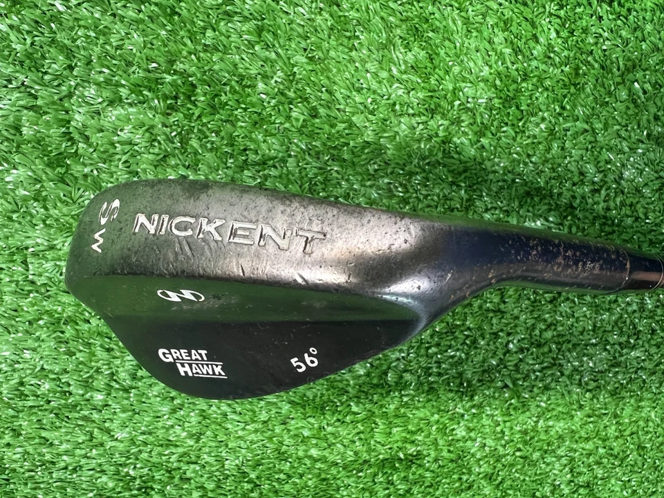 Nickent Great Hawk 56* Sand Wedge Dynamic Gold Steel / 35.5" / NEW GRIP / sa6683 - Image 2 of 4
