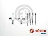 Autofren D42383A Bremsbelag Montagesatz Hinten FüR M-B 123 C123 S123 S C126 SL