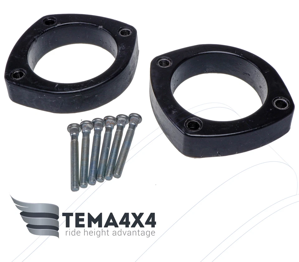 Separadores de puntal delanteros Tema4x4 30 mm para Chrysler PT CRUISER, kit de elevación de neón Foto 3 de 4