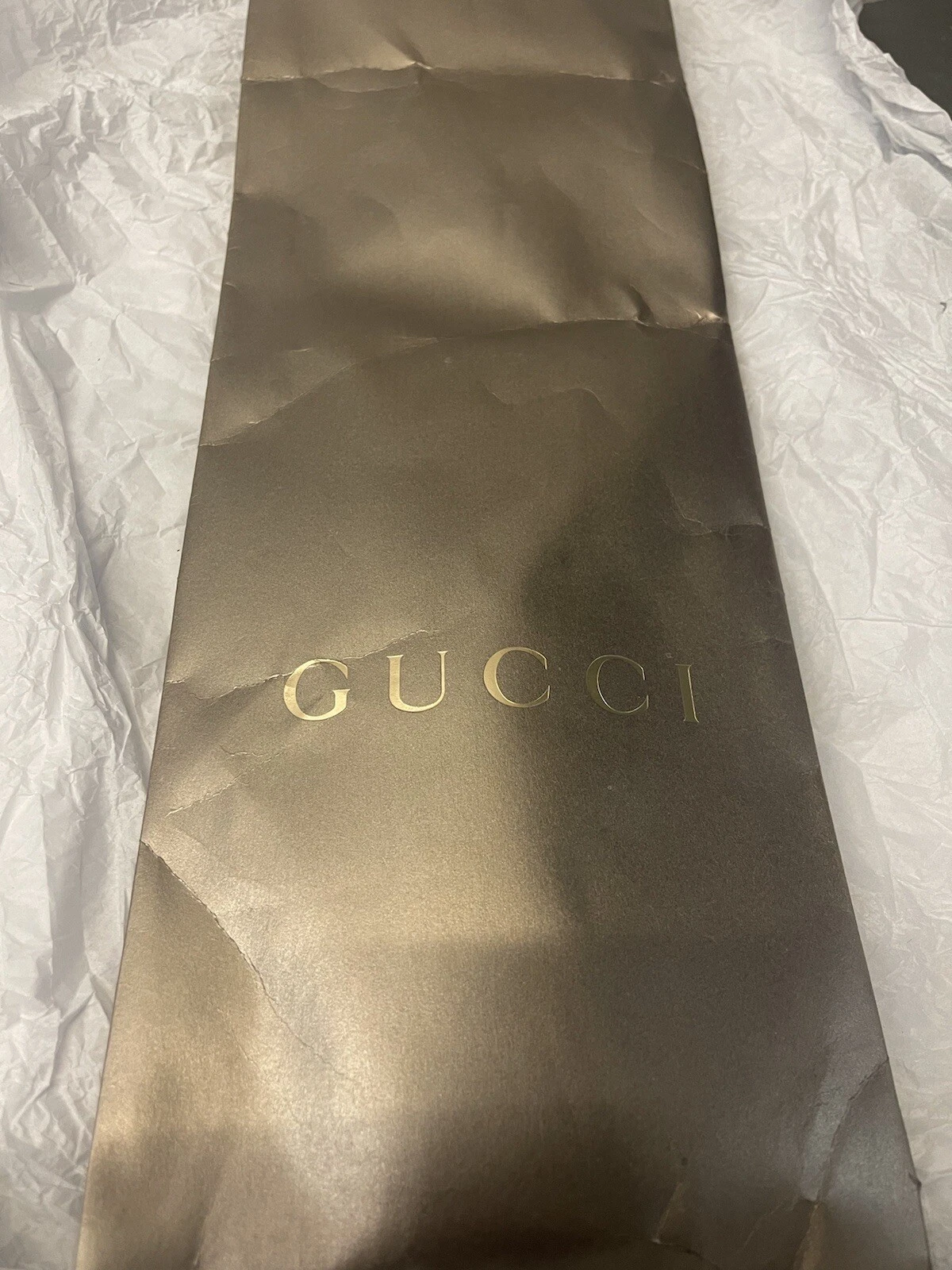 Écharpe authentique en jersey Gucci Januslim