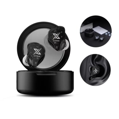 Kz-Xtra Earphone Tws Bluetooth Long Endurance Noise