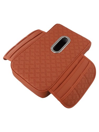 Convenient Car Armrest Pad with Tissue Holder and Organizational Features - Picture 7 of 12