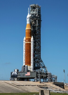 Orion Artemis Space Launch System Rocket PHOTO Launch Pad Future