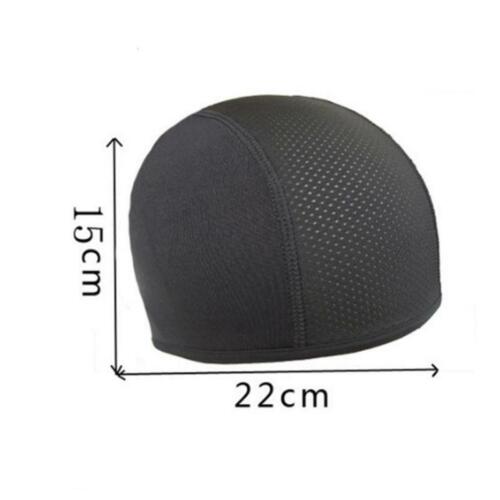 Motorcycle Motorbike Bike Helmet Liner Skull Cap Beanie Hat Moisture Wicking UK - Picture 3 of 5