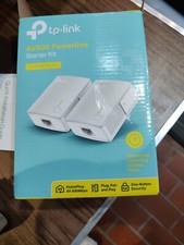 TP-Link TL-PA4010 KIT AV600 White Ethernet Adapter 600Mbps Powerline Starter Kit