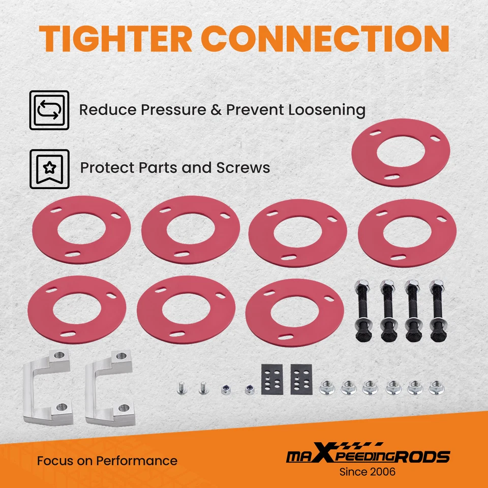 Kit de nivelación espaciadores de puntal delantero de 1,5"-2,5" para Cadillac Escalade ESV 2009-2015 Foto 3 de 4