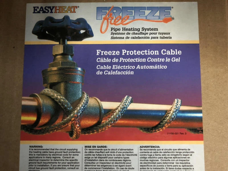 100 foot Roll Easy Heat Cable Heat Tape New Mobile Home Parts | eBay