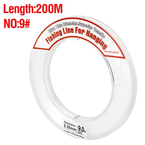 200m Super Strong Fishing Line Monofilament Nylon Fishing Line 9LB-35LB - Picture 29 of 30
