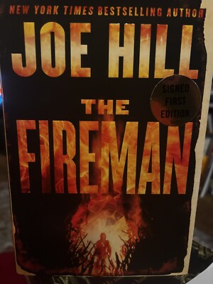 MASSIVE LIB LISTED * The Fireman - Joe Hill  - 2016 HC -  Signed * NEW * ESTATE