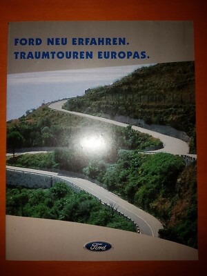 Ford Deutschland Prospekt/Werbung/Flyer 1998 Fiesta/Galaxy/Escort/Mondeo/Ka/Puma