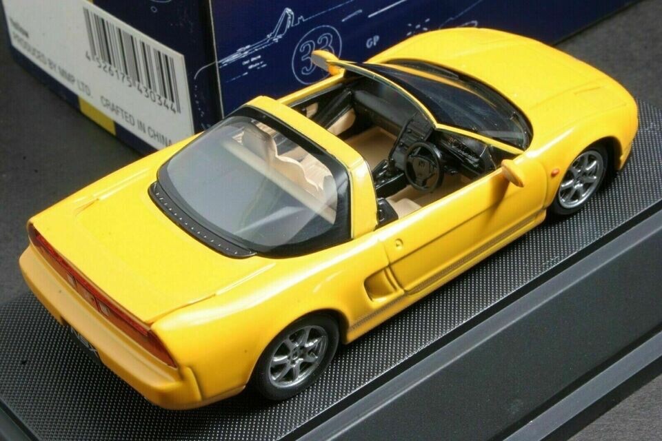 ミニカー EBBRO Honda NSX TYPE S 1:24 EBBRO 1:24 scale Honda NSX TYPE S, premium model with a red