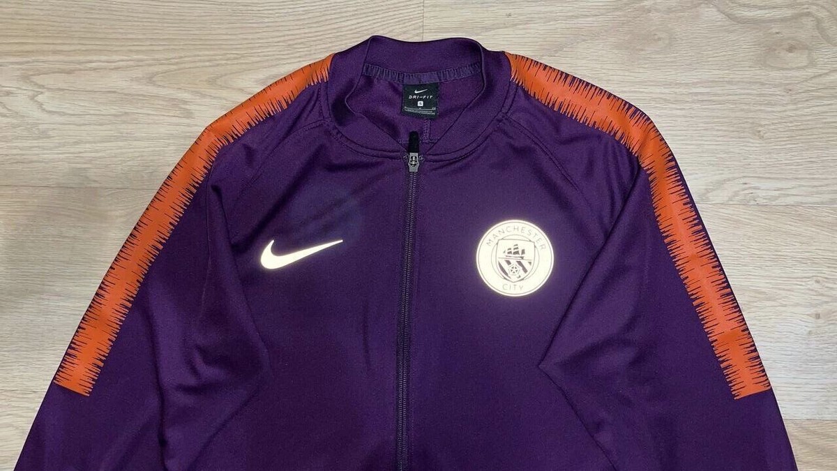 MANCHESTER CITY NIKE 2018/2019 FOOTBALL TRAINING JACKET SIZE “S