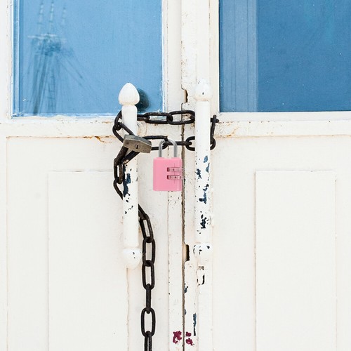 6 Pcs Cartoon Password Lock Child Small Padlock Combination Cute