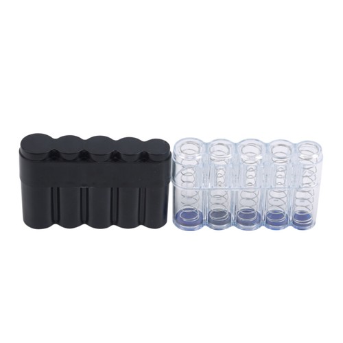 Rectangle Euro Coin Dispenser Plastic Coin Holders Storage Box Organizer Car 9L - Picture 8 of 13