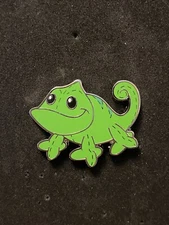 Disney Pin 2024 Disneyland Pixie Plush Pascal Chameleon Tangled Mystery