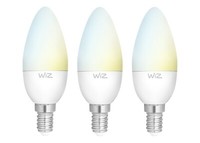 3Er Pack Wiz G2 Whites Candle E14 Smart Led Dimmbar, 2700K-6500K