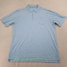 Peter Millar Golf Polo Shirt Mens Extra Large Scotty Cameron Putters Logo Green