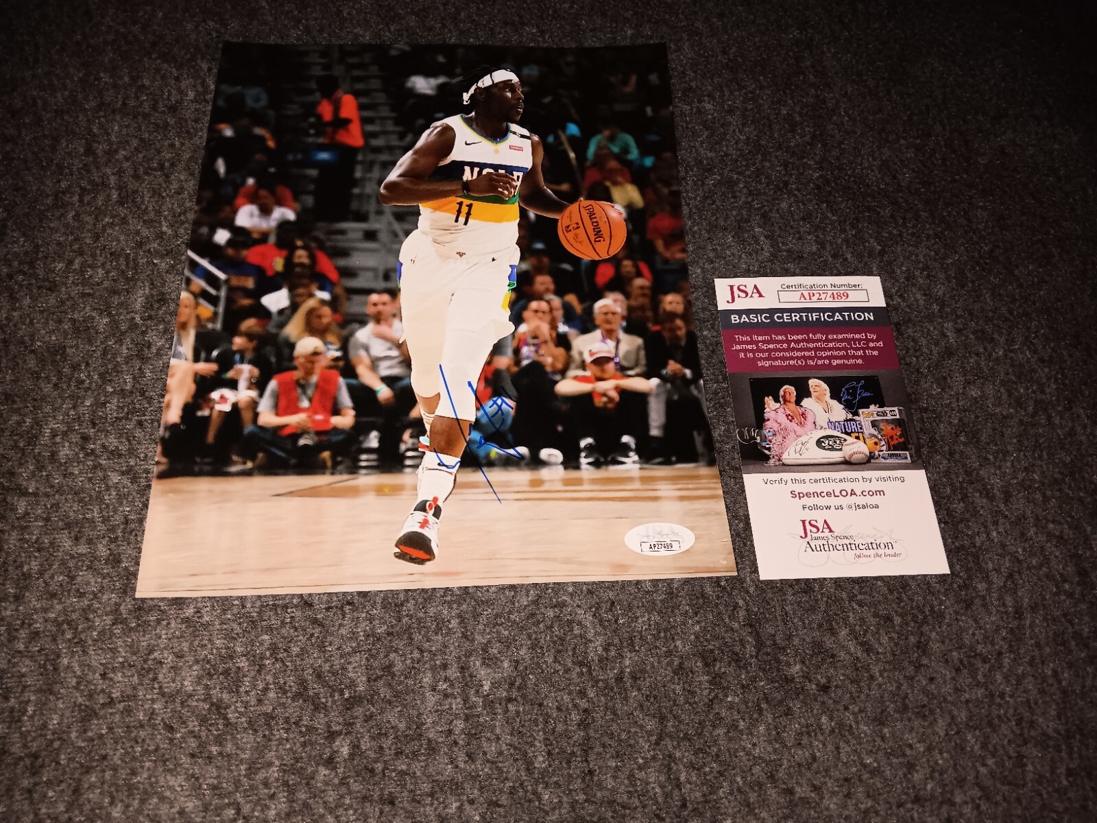 Jrue Holiday Autographed Signed New Orleans Pelicans 8x10 Jsa Ucla Bruins 