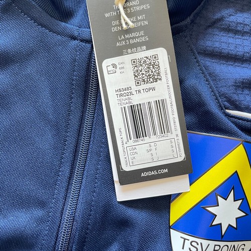 adidas Tiro 23 League Track Top Trainingsoberteil Jacket Women Blau Navy | S - 第 4/4 張圖片