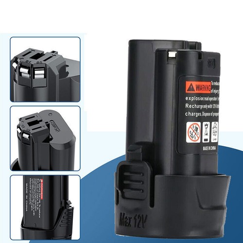 1/4x 4Ah Para Bosch Professional GBA 12V Batería BAT411 Li-ion GSR,BAT412 /Cargador - Imagen 4 de 15