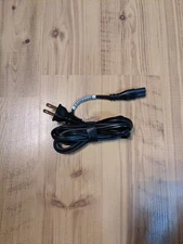 Genuine OEM HP Printer 2 Prong Black Power Cord Original Ships Quick!