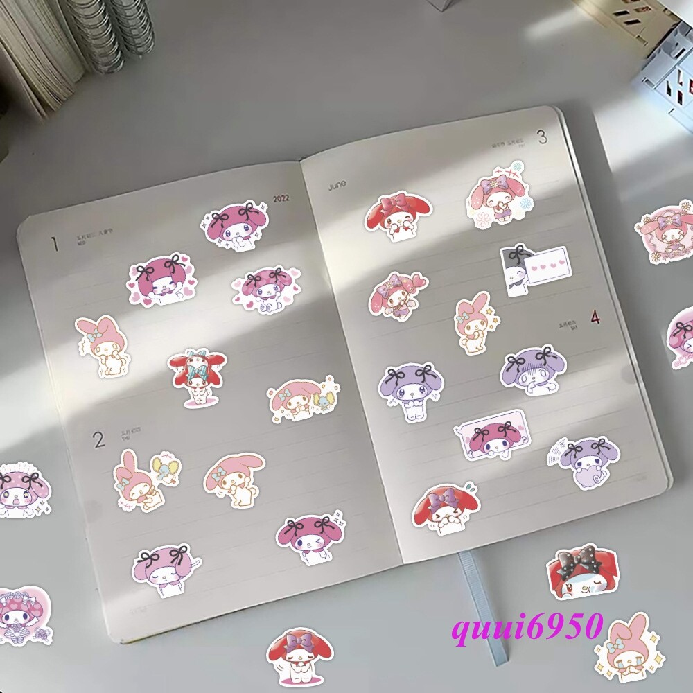 Lot De 100 Autocollants Mignons En Vinyle Pour Ordinateur Portable