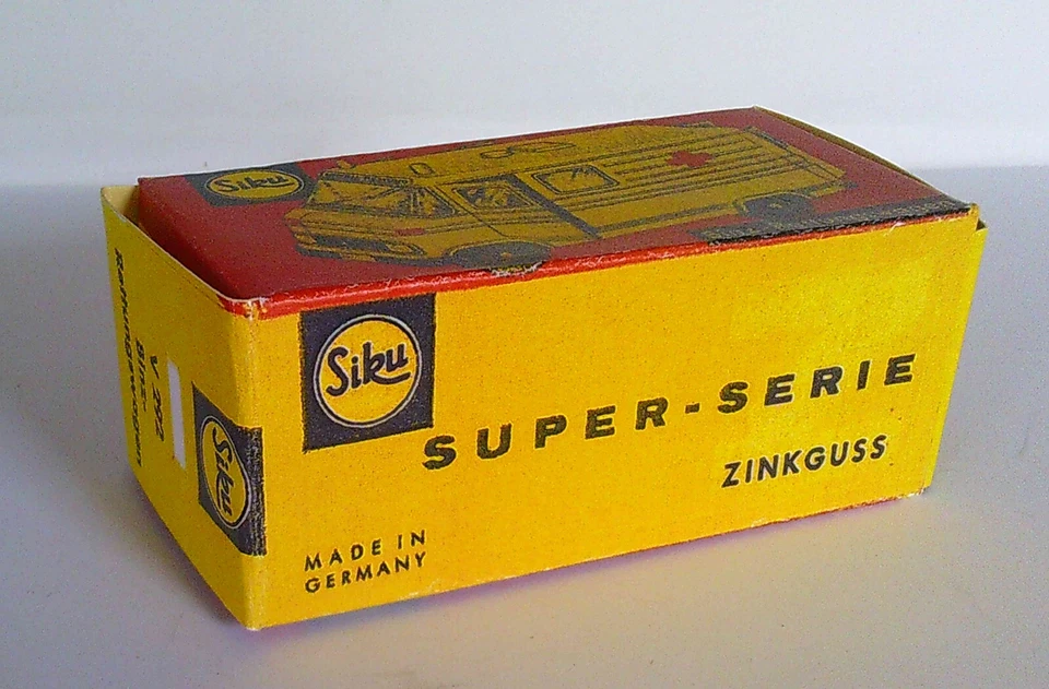 Repro Box Siku V 292 Binz-Rettungswagen - Bild 2 von 2