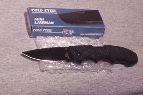 Cold Steel Drop Point Collectible Vintage Factory Manufactured Folding Knives
