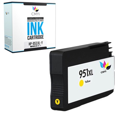 951XL Yellow Ink Cartridges for HP 951 XL Fits Officejet Pro 8600 Plus 8610 8620
