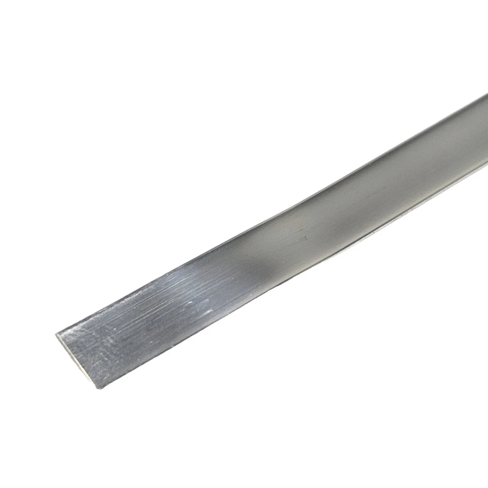 Bisel liso alambre 999 plata fina tira plana (15 variaciones de tamaño) hecho en EE. UU. Foto 4 de 4