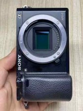 95 New Sony Alpha 6000 24.3MP Digital Mirrorless Camera Body with Accessories