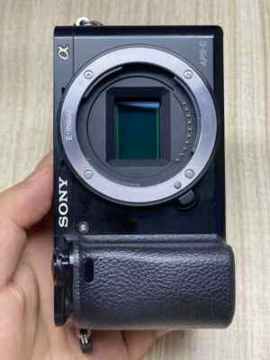 95% New Sony Alpha α6000 24.3MP Digital Mirrorless Camera Body with Accessories