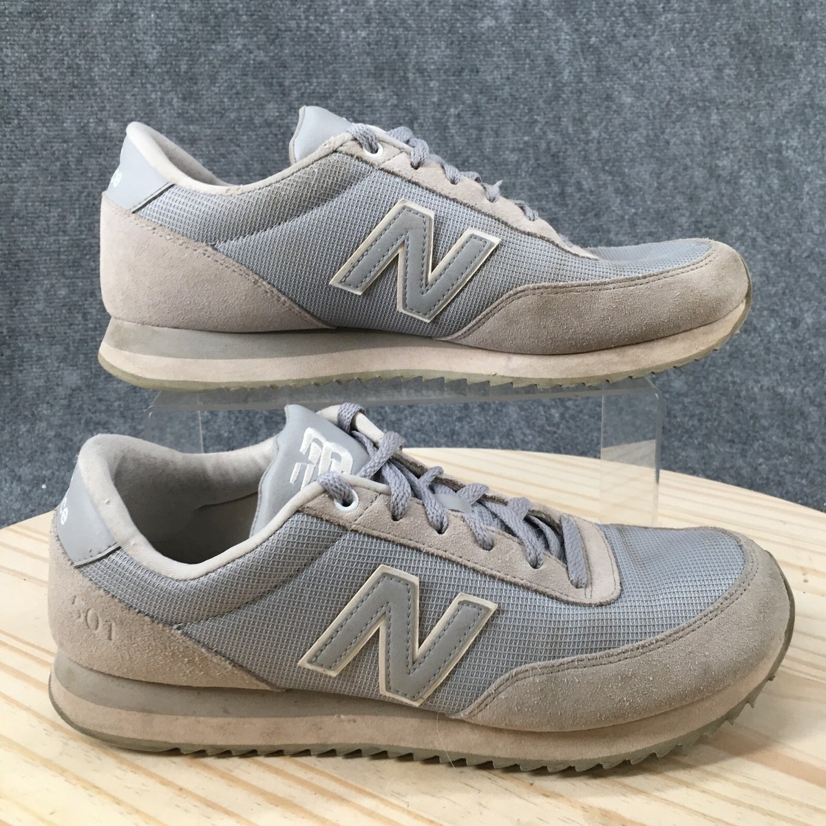New Balance 501 Shoes Womens 11 B Running Sneakers Blue Suede Lace