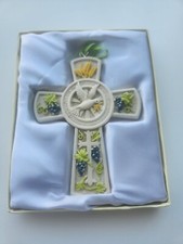 Holy Natures Harvest Themed Easter Cross Ornament Christening Baptism Favor Gift